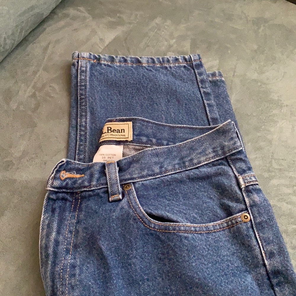 Classic LL Bean Mom Jeans High Rise